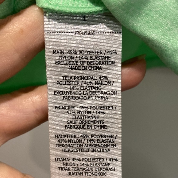 Lorna Jane Neon Green Slouchy Gym Tank Racerback Large - Picture 12 of 12